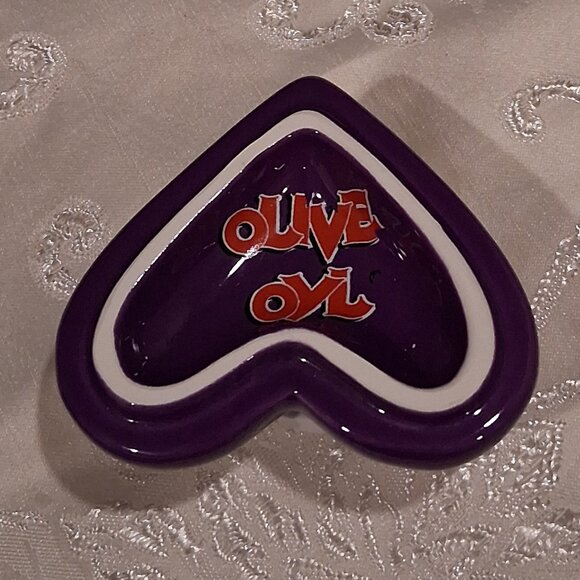 Westland "Olive Oyl In Love" Ceramic Heart Trinket Box - Picture 7 of 13